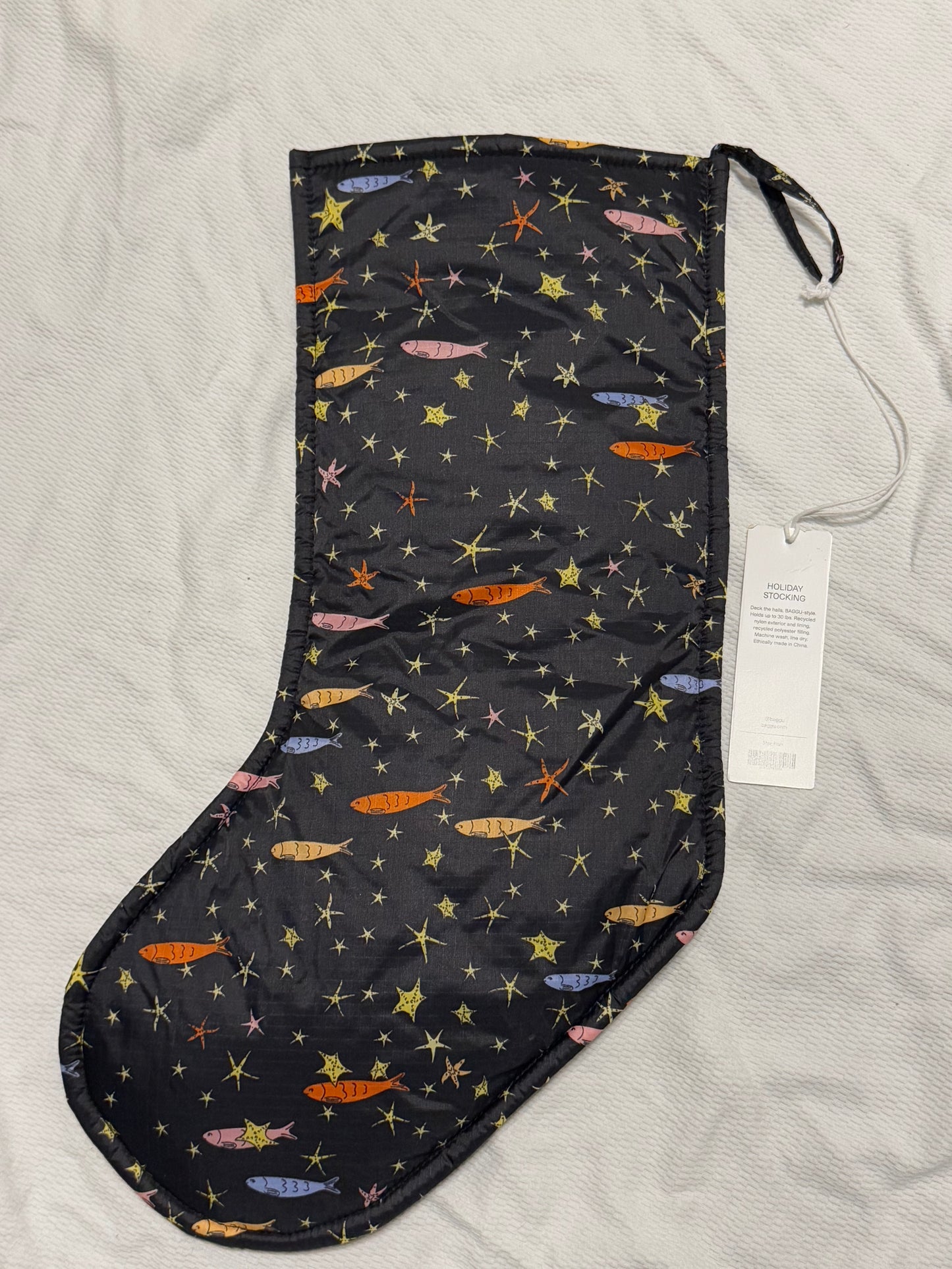 Star Fish Holiday Stocking