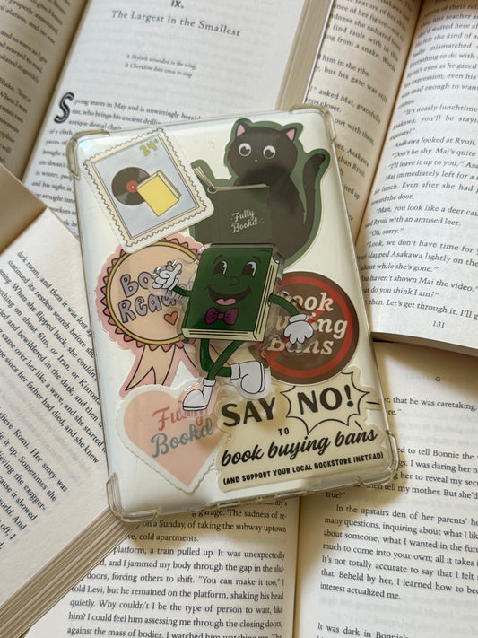 Benjamin the Book Phone Grip