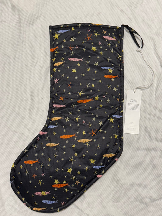 Star Fish Holiday Stocking