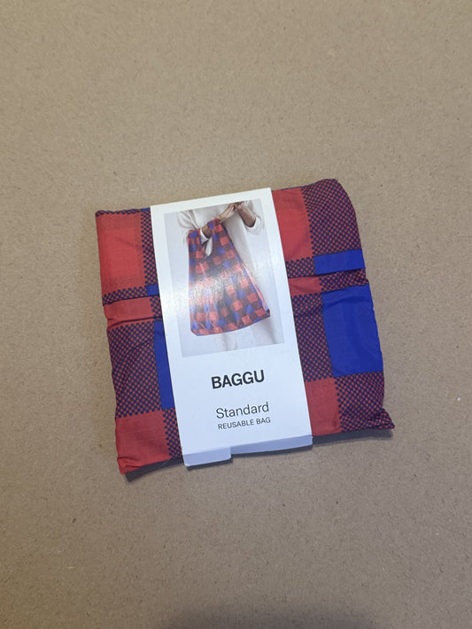 Blue & Red Buffalo Check Standard NWT