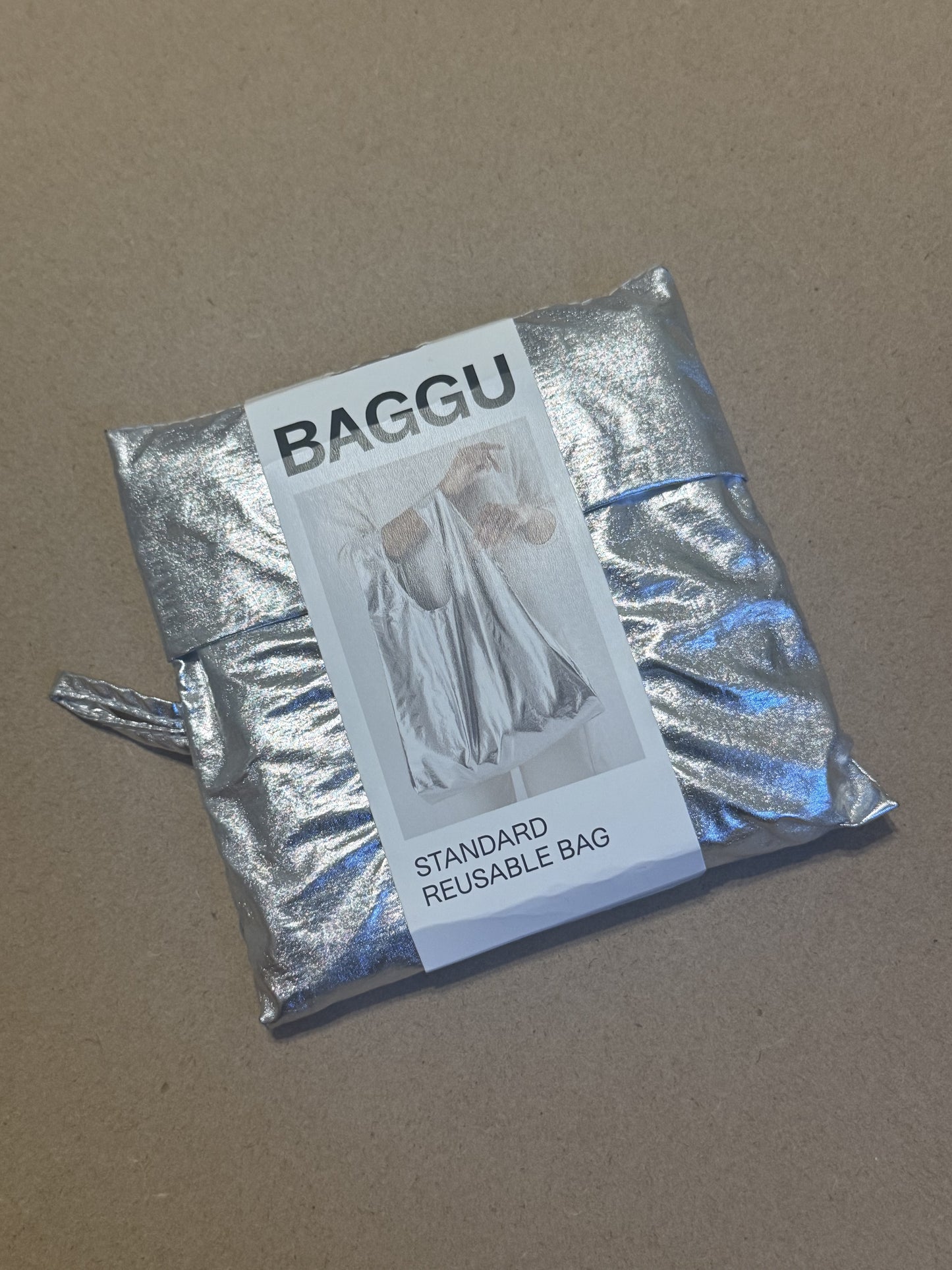 Metallic Silver Standard NWT