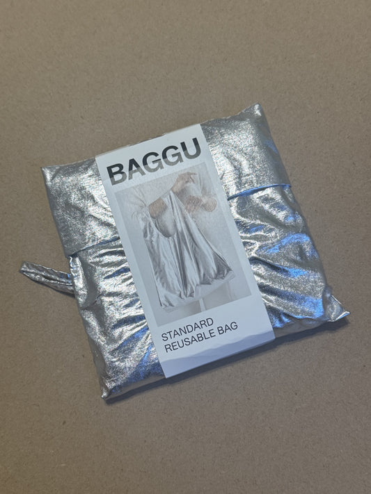 Metallic Silver Standard NWT