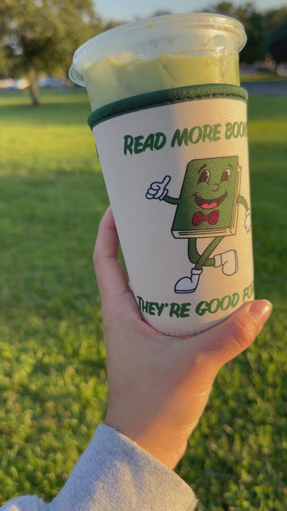 Read More Books Drink Sleeve